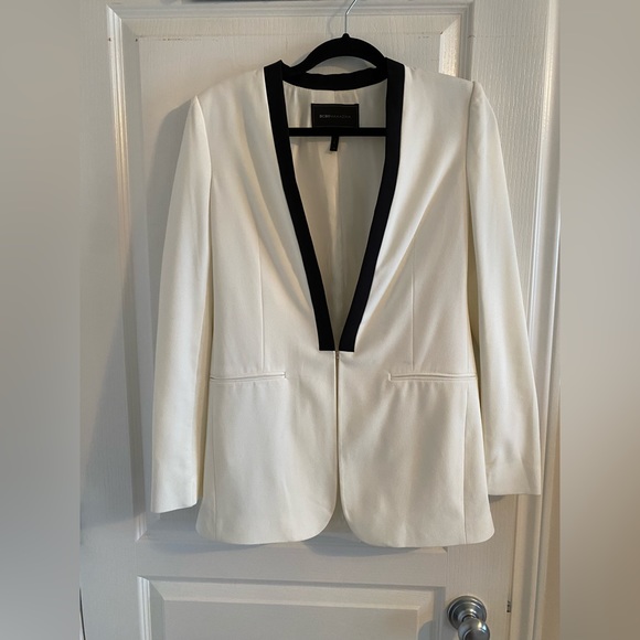 BCBG Jackets & Blazers - BCBG White Lawson Blazer
